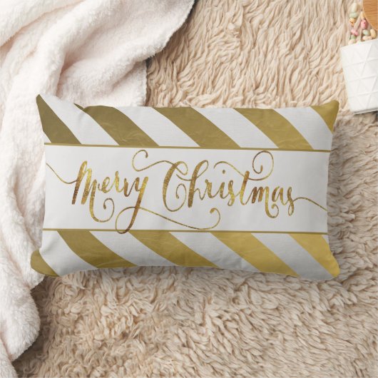 Gold Accent, vrolijk kerstfeest Kussen (Deken)