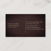 Gold Aikido Kanji Visitekaartje (Achterkant)