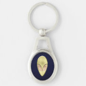 Gold Alien Sleutelhanger (Voorkant)