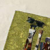Gold Alpacas Design, Serviette de plage (En situation)
