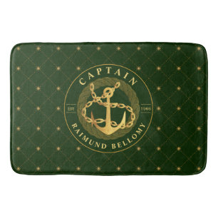 Gold Anchor Badmat