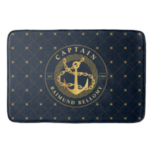 Gold Anchor Badmat