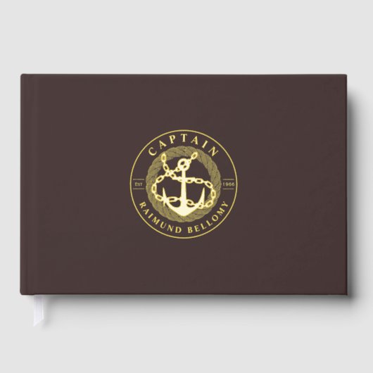 Gold Anchor Gastenboek (Voorkant)