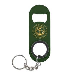 Gold Anchor Mini Flessenopener