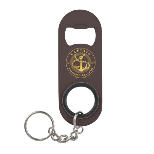 Gold Anchor Mini Flessenopener