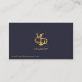 Gold Anchor Visitekaartje (Voorkant)