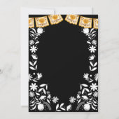 Gold and Black Arch Cielito Lindo Baptism Kaart (Achterkant)