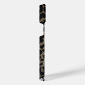 Gold and Black Glitter Leopard Personalized (Côté droit)