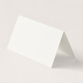 Gold and Cream Wildlife Fotograaf Visitekaartje (Achterkant)