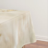 Gold and Pearl - Splatter and flow Tafelkleed (Voorbeeld)