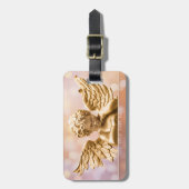 Gold Angel Sparking Bagagelabel (Voorkant verticaal)