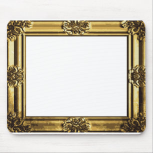 Gold Antiek Lijst met schuifwiel Muismat