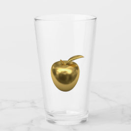 Gold Apple Glas