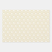 Gold Arabesque Pattern-ontwerp Inpakpapier Vel (Voorkant)