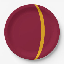 Gold Arc Custom Party Paper Bord