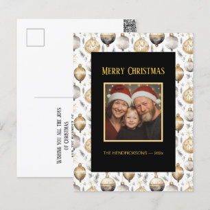 Gold Argent Black Ornamy Carte postale Photo