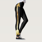 Gold Arrow zwarte Leggings (Rechts)