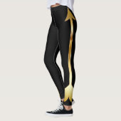Gold Arrow zwarte Leggings (Links)