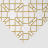 Gold Art Deco Chinese Chippendale - loskoppeling Tissuepapier (Detail)