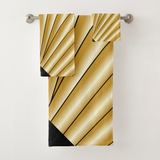 Gold Art Deco Design (En situation)
