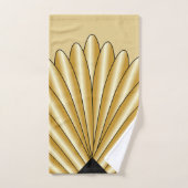 Gold Art Deco Design Bad Handdoek (Handdoek)