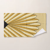 Gold Art Deco Design Bad Handdoek (Handdoek)