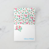 Gold Art Mexican Fiesta dank u briefkaarten (Binnen)