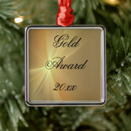 Gold Award - Metal Ornament