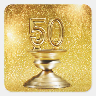 Gold Awards Vierkante Sticker