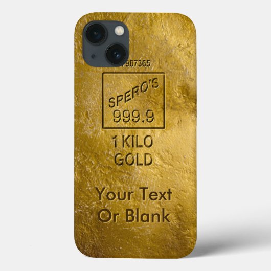 Gold Bar Case-Mate iPhone Case (Achterkant)