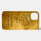 Gold Bar Case-Mate iPhone Case (Achterkant (horizontaal))