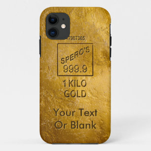 Gold Bar iPhone 11 Hoesje