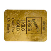 Gold Bar Magneet (Horizontaal)
