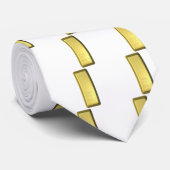 Gold Bar Stropdas (Opgerold)