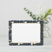 Gold Baseball Softball Bedankt platte kaart (Staand voorkant)