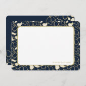 Gold Baseball Softball Merci plat (Devant / Derrière)