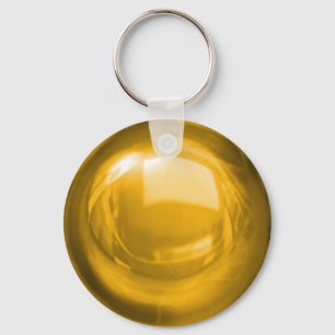 Gold Bauble Sleutelhanger