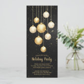 Gold Baubles Ornamenten voor kerstbomen (Staand voorkant)