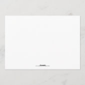 Gold  Beach-kerstkaarten Feestdagenkaart (Achterkant)