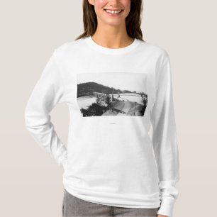 Gold Beach, Oregon Bridge over de rivier de Rogue T-shirt