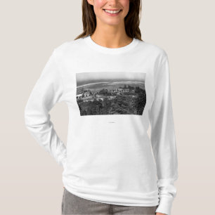 Gold Beach, Oregon Town Uitzicht en Sunset Inn T-shirt