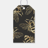  Gold Bee Apiary Gift Label Cadeaulabel (Achterkant)