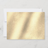 Gold Best Gift Ever Baby Photo Faire-part de naiss (Dos)