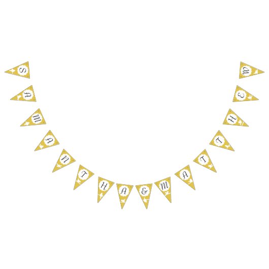 Gold Bird Silhouette Celebration Vlaggetjes (Alle)