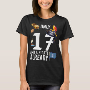Gold Bird verzendt slechts 17 jaar en een piraat a T-shirt