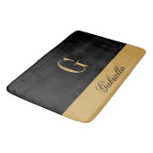 Gold Black Badmat (Gekanteld)
