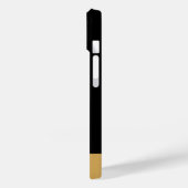 Gold Black Case-Mate iPhone Case (Achterkant / Links)