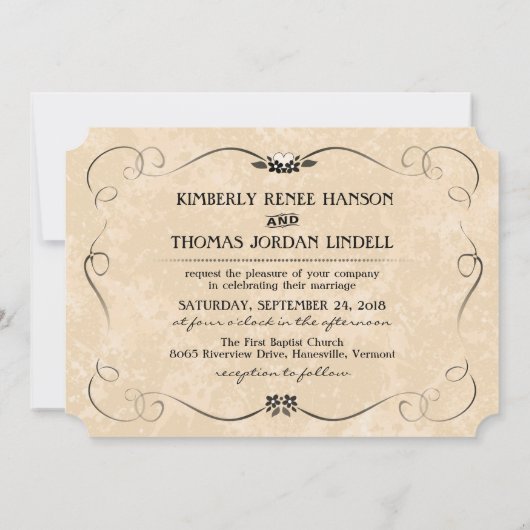 Gold & Black Custom Photo Heart Weddenschap Kaart (Achterkant)