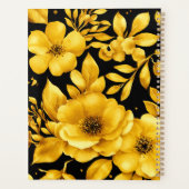 Gold black flowers professional appointment (Dos)