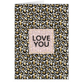 Gold Black leopard-printer (Voorkant)